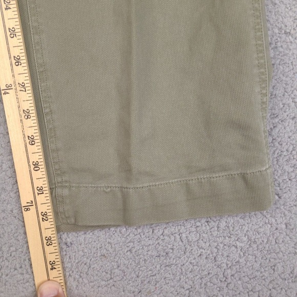Fossil Brand Cargo Pants Mens 36x33 Green Utility Pockets Cotton‎ - Picture 15 of 16